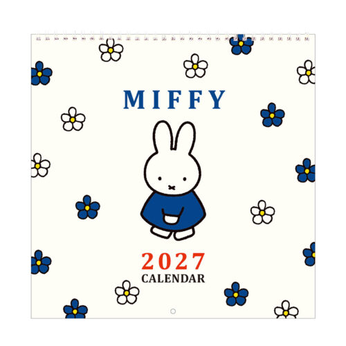 2027 米飛兔 日本製 掛式月曆 經典版