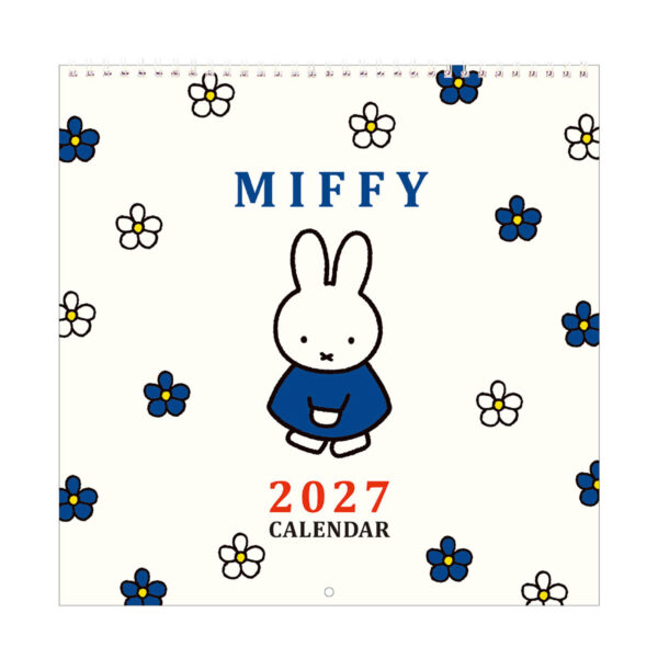 2027 米飛兔 日本製 掛式月曆 經典版