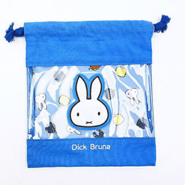 米飛兔 My Favorite Dress Miffy 束口袋 多用途 抽繩收納袋 藍色