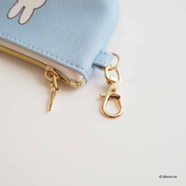 米飛兔 MIFFY CELEBRATION 微型梯形收納包 藍色