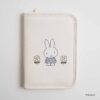 米飛兔 MIFFY CELEBRATION 書本型 多功能收納包 象牙色