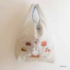 米飛兔 BRUNA MOTIF EMBROIDERY 購物袋 灰色