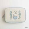 米飛兔 MIFFY MILKY PVC 方形收納包 化妝包 藍色