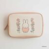米飛兔 MIFFY MILKY PVC 方形收納包 化妝包 粉色