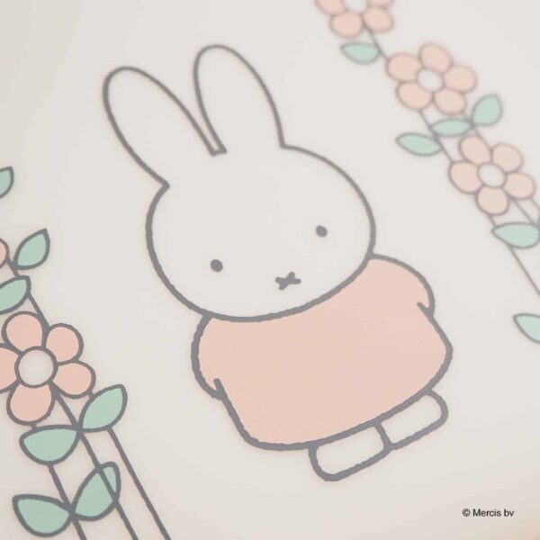 米飛兔 MIFFY MILKY PVC 方形收納包 化妝包 粉色