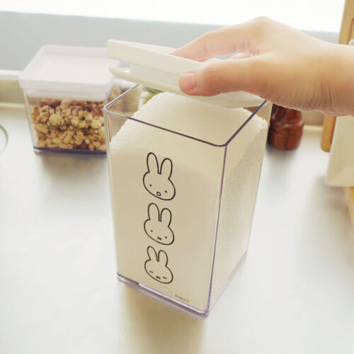 Okato Miffy 米飛兔 食材 多用途 密封罐 收納罐 1.6L
