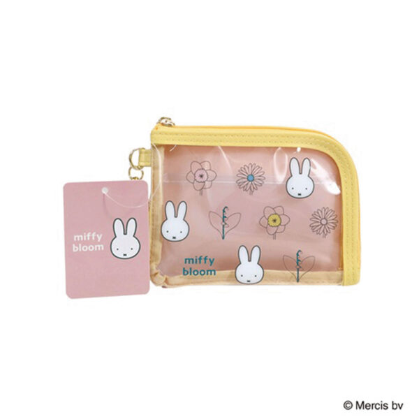 Dick Bruna Miffy bloom 米飛兔 自動伸縮 票卡夾 零錢包 收納包