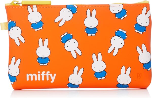 p+g design NUU Miffy 矽膠 收納包 化妝包 橘色