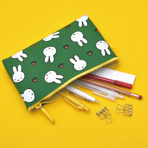 7cc5840b-0277-45f4-b49b-e9c4c593f538 p+g design NUU Miffy 矽膠 收納包 化妝包 綠色