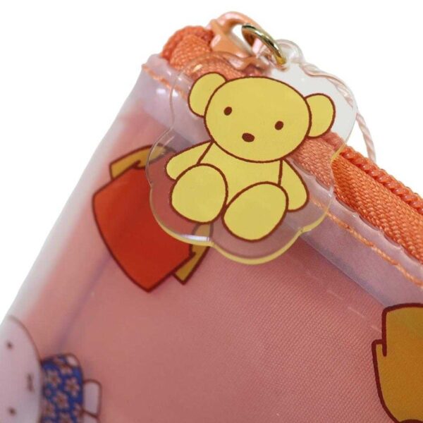 米飛兔 My Favorite Dress Miffy 自動伸縮 票卡夾 零錢包 橘色