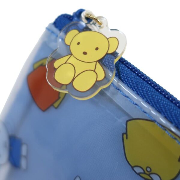 米飛兔 My Favorite Dress Miffy 自動伸縮 票卡夾 零錢包 藍色