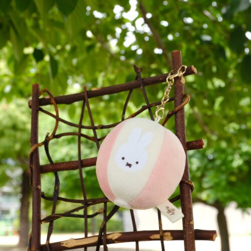 米飛兔 BRUNA SUMMER MOTIF MINI 海灘球型吊飾 粉色