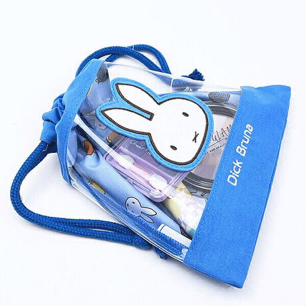 米飛兔 My Favorite Dress Miffy 束口袋 多用途 抽繩收納袋 藍色